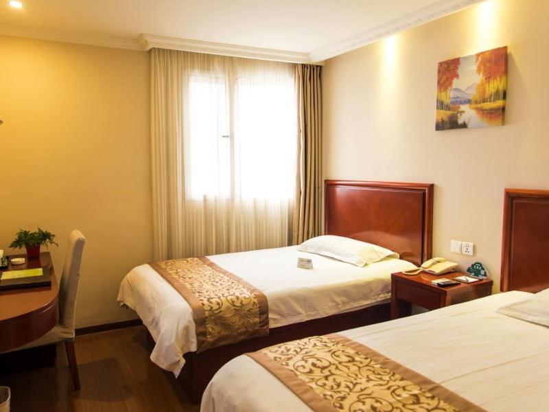 Greentree Inn Jiangsu Taizhou Jingjiang Bus Station Express Hotel Exterior foto