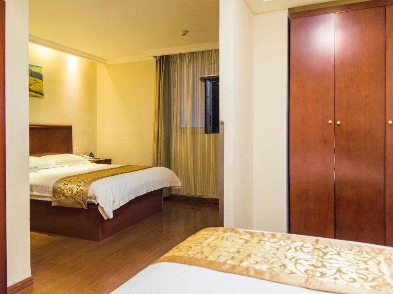 Greentree Inn Jiangsu Taizhou Jingjiang Bus Station Express Hotel Exterior foto