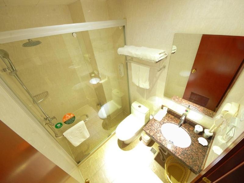 Greentree Inn Jiangsu Taizhou Jingjiang Bus Station Express Hotel Exterior foto
