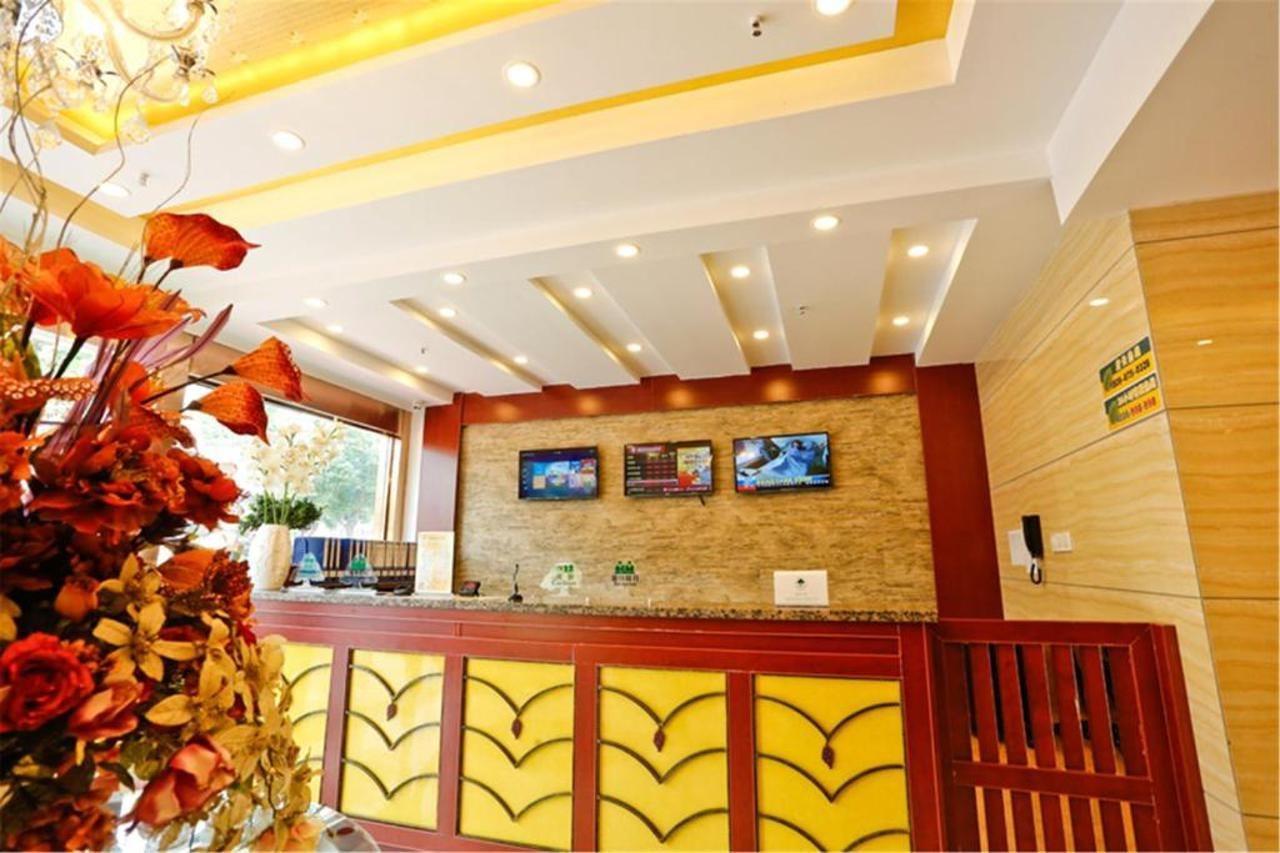 Greentree Inn Jiangsu Taizhou Jingjiang Bus Station Express Hotel Exterior foto