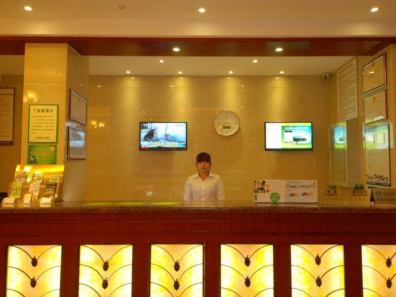 Greentree Inn Jiangsu Taizhou Jingjiang Bus Station Express Hotel Exterior foto
