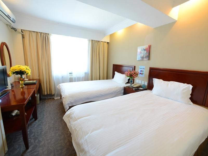 Greentree Inn Jiangsu Taizhou Jingjiang Bus Station Express Hotel Exterior foto