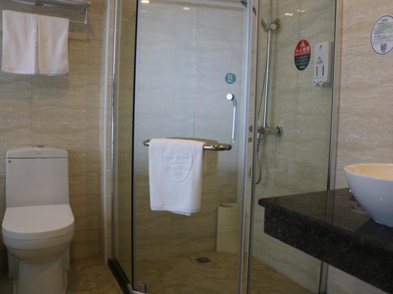 Greentree Inn Jiangsu Taizhou Jingjiang Bus Station Express Hotel Exterior foto