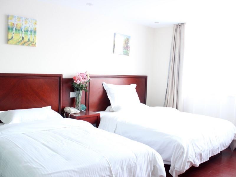 Greentree Inn Jiangsu Taizhou Jingjiang Bus Station Express Hotel Exterior foto