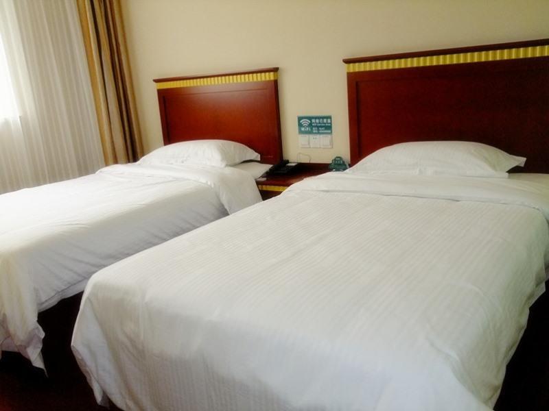 Greentree Inn Jiangsu Taizhou Jingjiang Bus Station Express Hotel Exterior foto