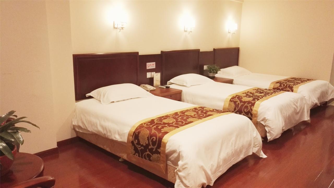 Greentree Inn Jiangsu Taizhou Jingjiang Bus Station Express Hotel Exterior foto