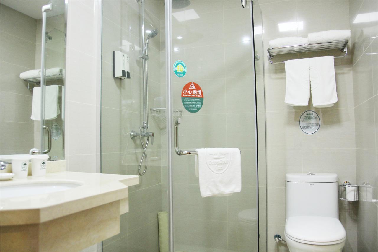 Greentree Inn Jiangsu Taizhou Jingjiang Bus Station Express Hotel Exterior foto