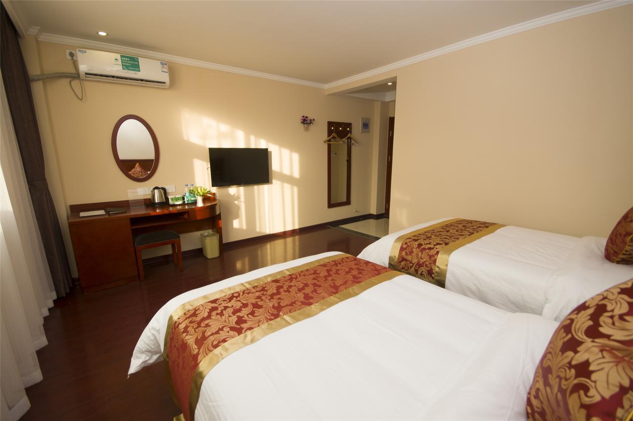 Greentree Inn Jiangsu Taizhou Jingjiang Bus Station Express Hotel Exterior foto