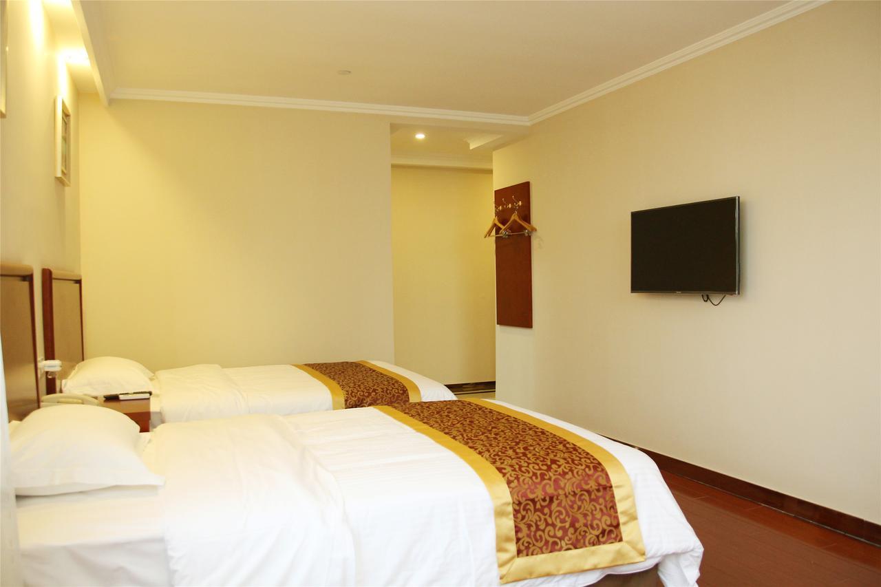 Greentree Inn Jiangsu Taizhou Jingjiang Bus Station Express Hotel Exterior foto