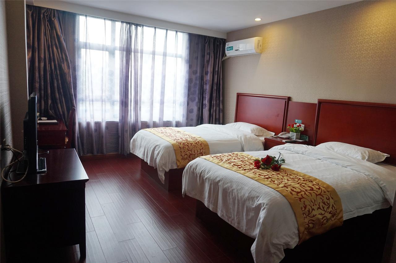 Greentree Inn Jiangsu Taizhou Jingjiang Bus Station Express Hotel Exterior foto